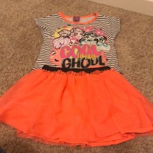 Monster high outfit girls size 7/8